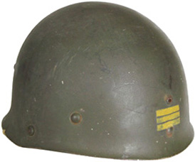 Sous-casque avec grade de capitaine.