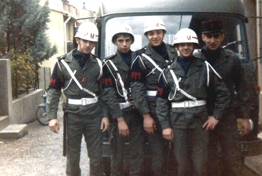 Caserne Audeoud Marseille, 1986.