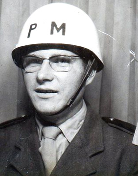 Police militaire de garnison.