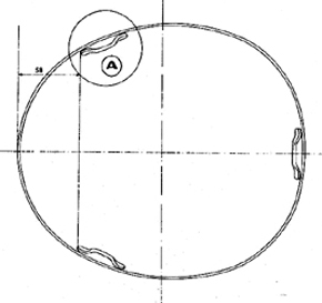 Croquis d'implantation des nouveaux pontets. Croquis d'implantation des nouveaux pontets.