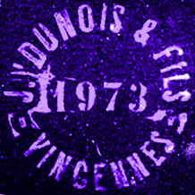 Mle 56, DUNOIS Vincennes 1973. Mle 56, DUNOIS Vincennes 1973.