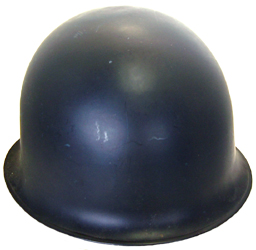 Bombe Mle 56 repeinte en bleu mat. Bombe Mle 56 repeinte en bleu mat.