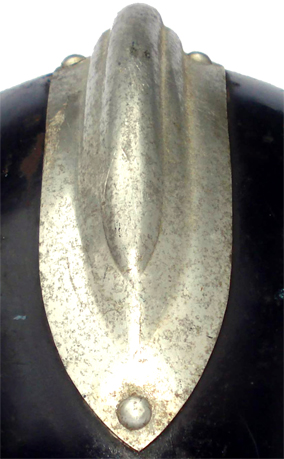 Cimier en duralumin.