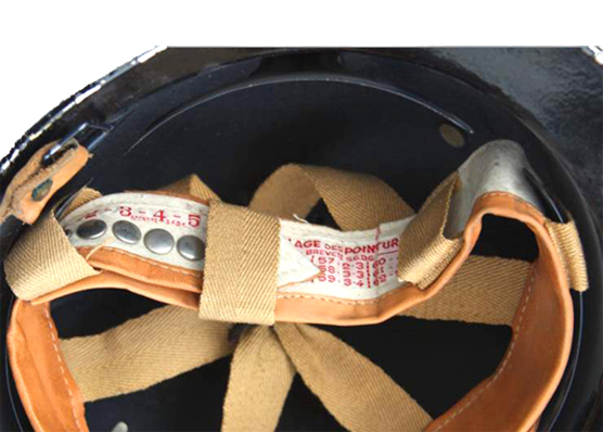 Système de réglage de la coiffe.