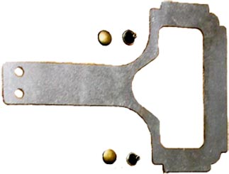 Lame-ressort brute de découpe.