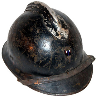 Modèle 26, Police Régionale de l'État Français, insigne de casquette.