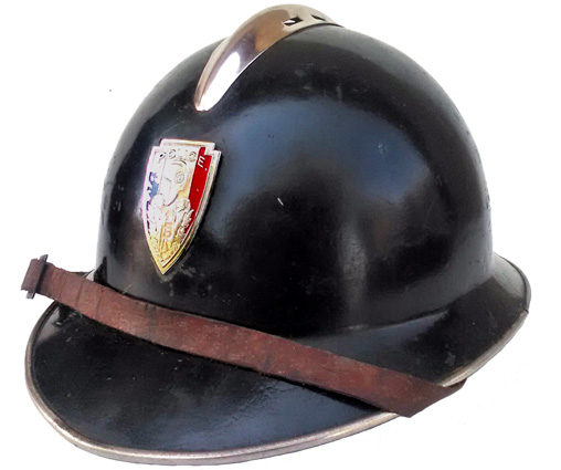 Casque type 20/45 réutilisé par la Sureté Nationale.