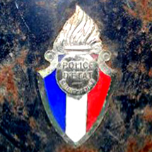 Police d'état de Seine et Oise, années 30 jusqu'à 1941.