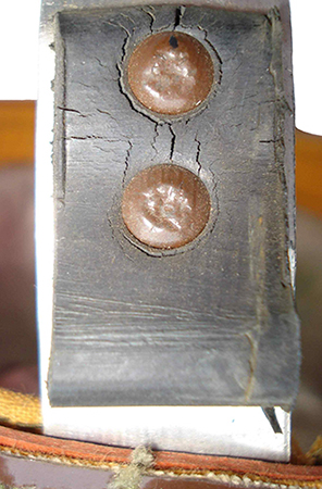 Tampon d'arceau. Tampon d'arceau.