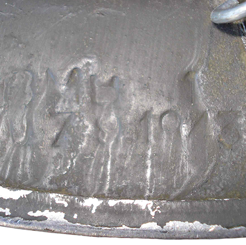 Marquage fabricant (BMB 1943). Marquage fabricant (BMB 1943).