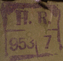 Marquage et année de fabrication. Marquage et année de fabrication.