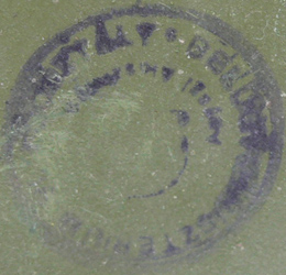 Cachet de réception. Cachet de réception.