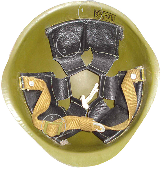 Casque russe Ssh 40.