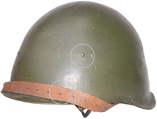 Casque hongrois mod&egrave;le 50.