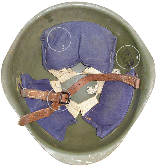 Casque hongrois mod&egrave;le 50.