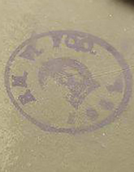 Tampon du Minist&egrave;re de l'Int&eacute;rieur.