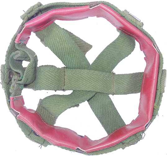 Suspension avec bandeau, envers/revers. Suspension avec bandeau, envers/revers.