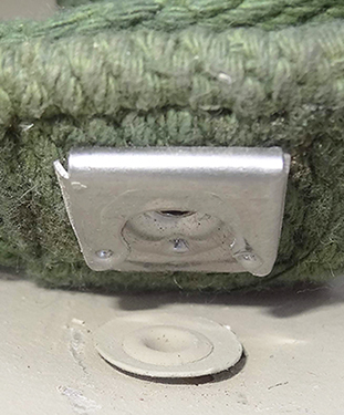 Détails maintien de la suspension. Détails maintien de la suspension.