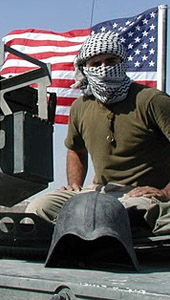 Casque Fedayin Saddam. Casque Fedayin Saddam.
