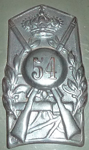 Attribut du 54ème régiment d'infanterie. Attribut du 54ème régiment d'infanterie.