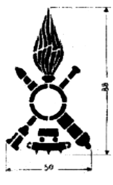 Infanterie blind&eacute;e.