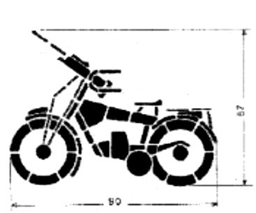 Compagnie motocycliste, division rapide m&eacute;canis&eacute;e (jamais appliqu&eacute;).