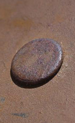 Tête de rivet. Tête de rivet.