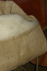 Rembourrage en coton. Rembourrage en coton.