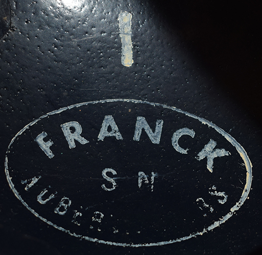 Marquage FRANCK Aubervilliers - Sûreté Nationale.