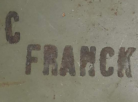 Marquage sans sérif (plus couramment rencontré). Marquage sans sérif (plus couramment rencontré).