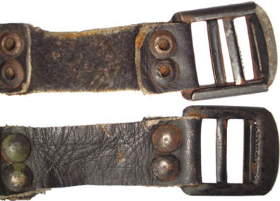 Partie courte et boucle de fermeture.