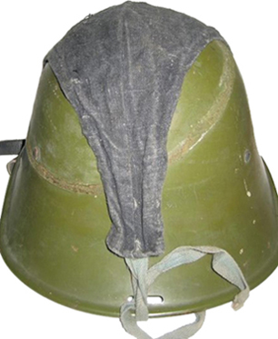 Vue arri&egrave;re, fixation au niveau de la fente de transport.