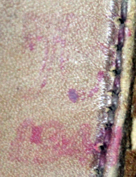 Tampon d'acceptation de 1940. Tampon d'acceptation de 1940.