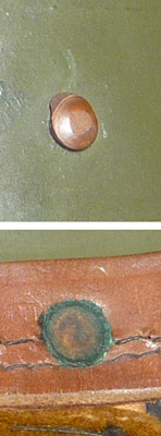 Rivet de fixation. Rivet de fixation.