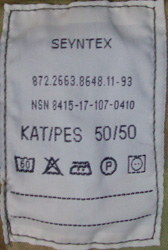 Etiquette fabricant. Etiquette fabricant.