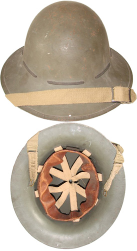 Civilian, Steel Helmet.
