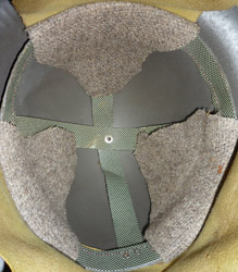 Rembourrage en toile.