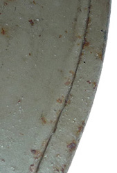 Bordure, vue supérieure.