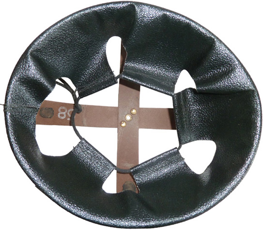 Coiffe - vue intérieure. Coiffe - vue intérieure.