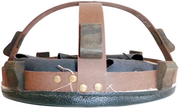 Coiffe - vue de côté. Coiffe - vue de côté.