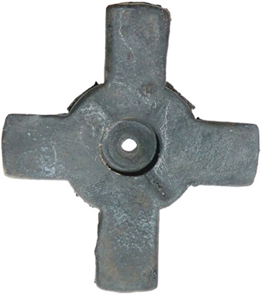 Croisillon amortisseur - recto. Croisillon amortisseur - recto.