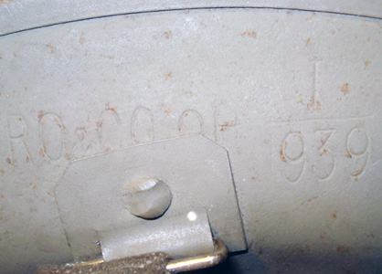 Fabrication RO & Co 1939. Fabrication RO & Co 1939.