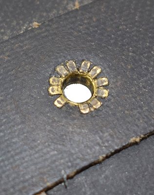 œillet creux croisement arceaux. œillet creux croisement arceaux.