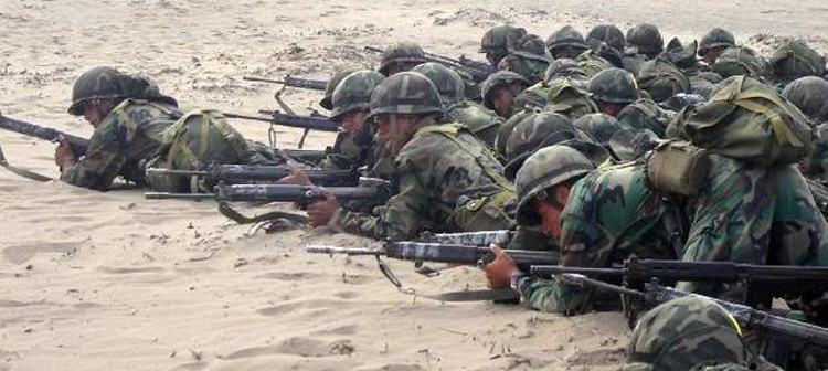 Casque M-1 reconditionné.