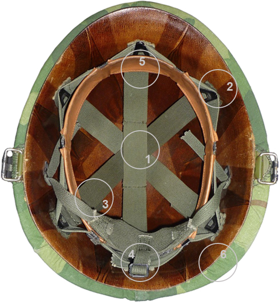 Casque US M-1 M1966.