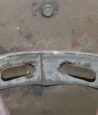 Jointure cerclage et point de fixation arrière.