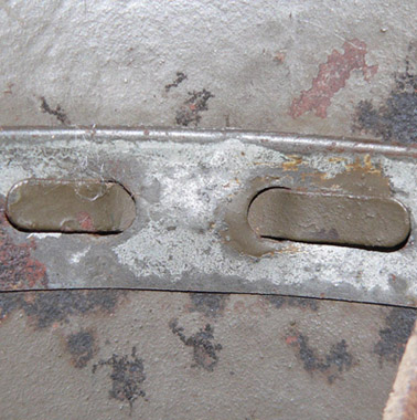 Point de fixation latéral.