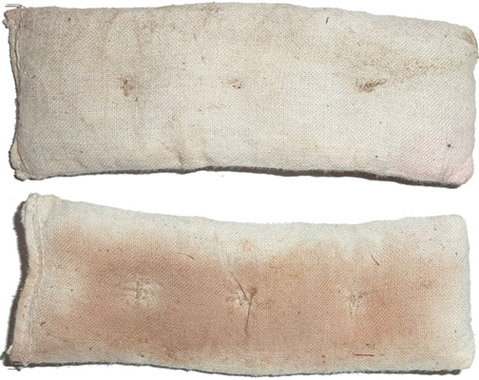 Coussinet de rembourrage.