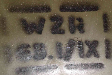 Marquage coque - 1963.