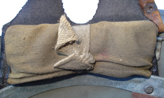 Compartiment de rembourrage - toile beige.